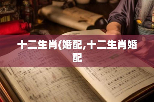 十二生肖(婚配,十二生肖婚配