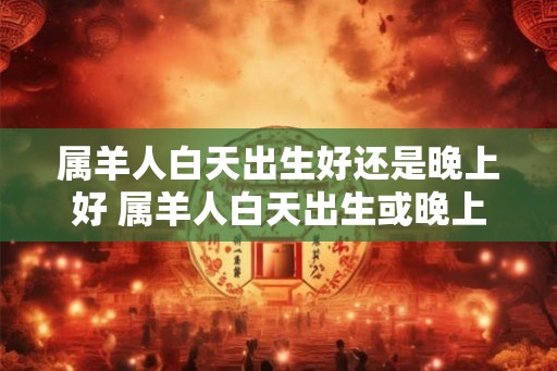 属羊人白天出生好还是晚上好 属羊人白天出生或晚上出生好