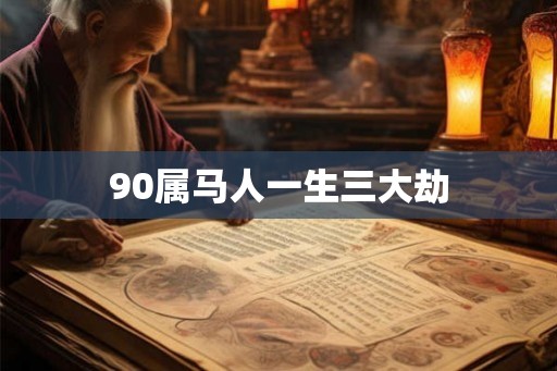 90属马人一生三大劫