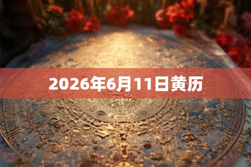 2026年6月11日黄历