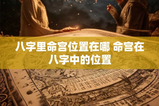 八字里命宫位置在哪 命宫在八字中的位置