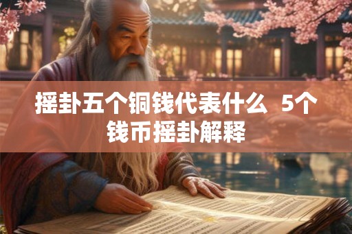 摇卦五个铜钱代表什么  5个钱币摇卦解释