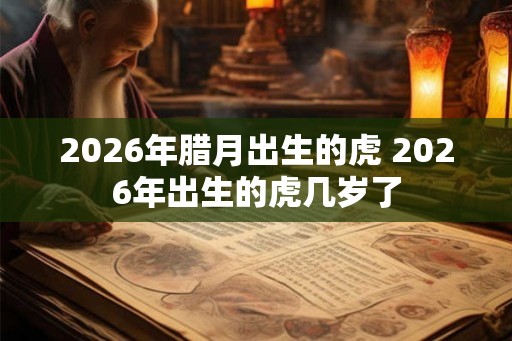 2026年腊月出生的虎 2026年出生的虎几岁了