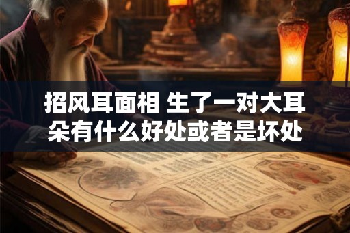招风耳面相 生了一对大耳朵有什么好处或者是坏处