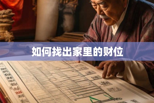 如何找出家里的财位 如何找出家里的财位