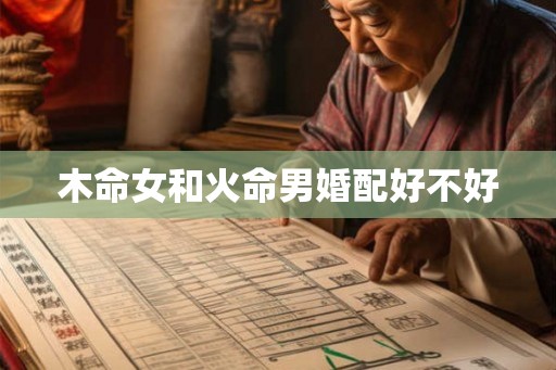 木命女和火命男婚配好不好
