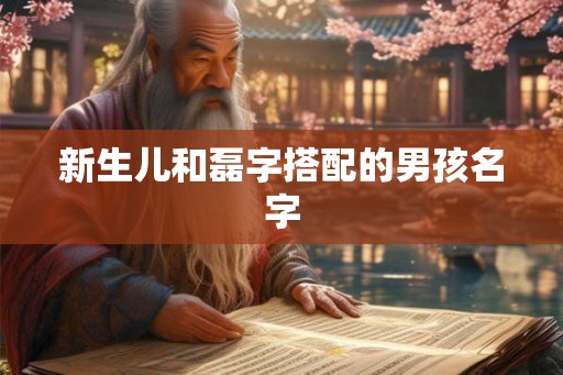 新生儿和磊字搭配的男孩名字