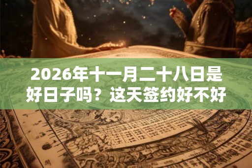 2026年十一月二十八日是好日子吗？这天签约好不好？