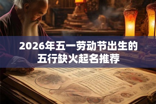 2026年五一劳动节出生的五行缺火起名推荐 2026年五一劳动节出生的五行缺火起名推荐