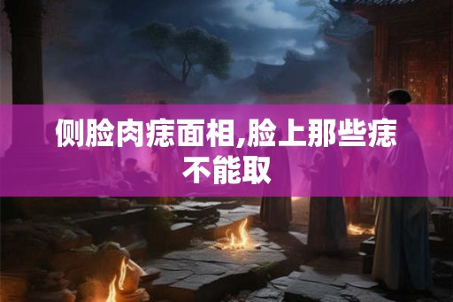 侧脸肉痣面相,脸上那些痣不能取 侧脸肉痣面相,脸上那些痣不能取