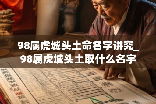 98属虎城头土命名字讲究_98属虎城头土取什么名字