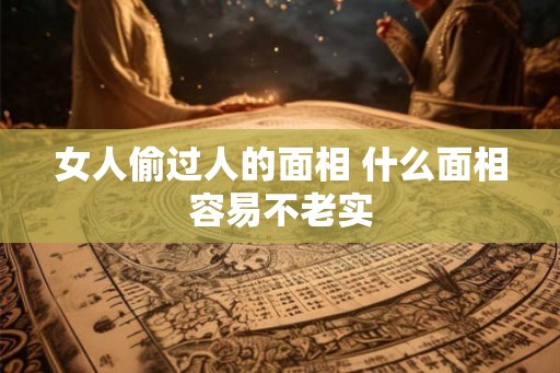 女人偷过人的面相 什么面相容易不老实