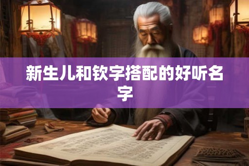 新生儿和钦字搭配的好听名字