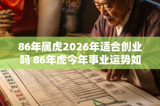 86年属虎2026年适合创业吗 86年虎今年事业运势如何