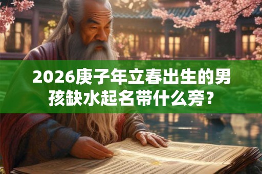 2026庚子年立春出生的男孩缺水起名带什么旁? 2026庚子年立春出生的男孩缺水起名带什么旁?