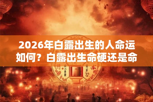 2026年白露出生的人命运如何?白露出生命硬还是命苦 2026年白露出生的人命运如何?白露出生命硬还是命苦