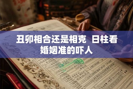 丑卯相合还是相克  日柱看婚姻准的吓人