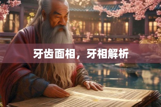 牙齿面相，牙相解析