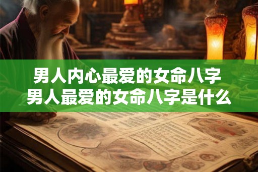 男人内心最爱的女命八字 男人最爱的女命八字是什么 男人内心最爱的女命八字 男人最爱的女命八字是什么