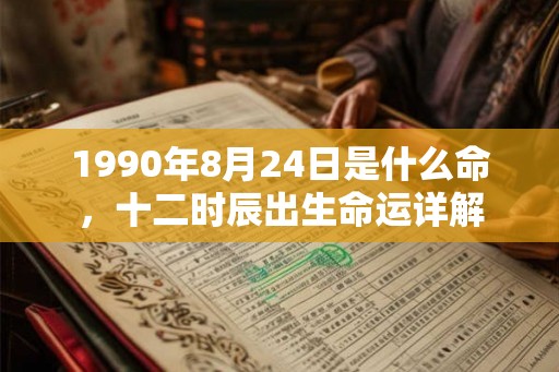 1990年8月24日是什么命，十二时辰出生命运详解