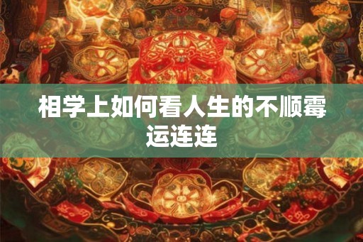 相学上如何看人生的不顺霉运连连