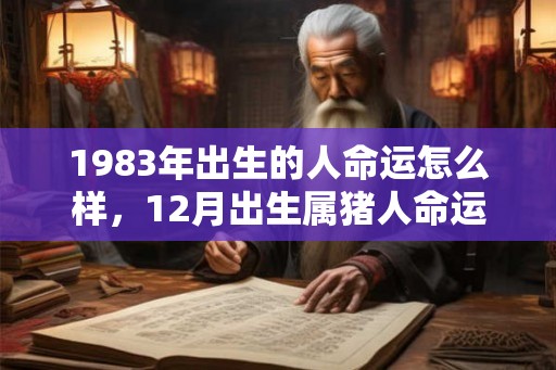 1983年出生的人命运怎么样,12月出生属猪人命运 1983年出生的人命运怎么样,12月出生属猪人命运