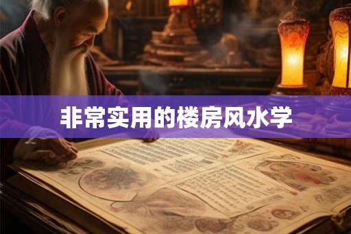 非常实用的楼房风水学 非常实用的楼房风水学