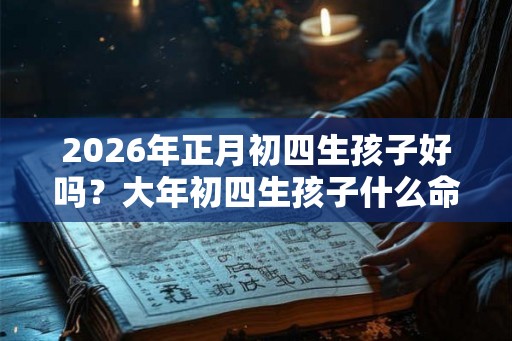 2026年正月初四生孩子好吗？大年初四生孩子什么命？