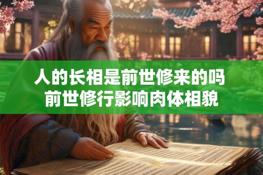 人的长相是前世修来的吗 前世修行影响肉体相貌