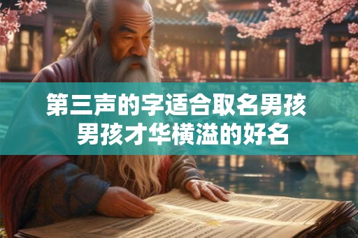 第三声的字适合取名男孩  男孩才华横溢的好名