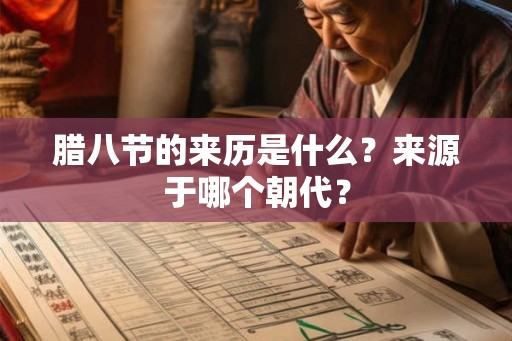 腊八节的来历是什么？来源于哪个朝代？