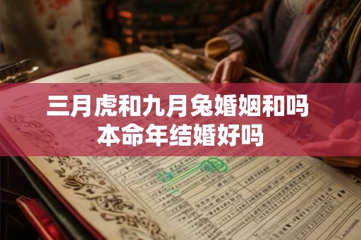 三月虎和九月兔婚姻和吗 本命年结婚好吗