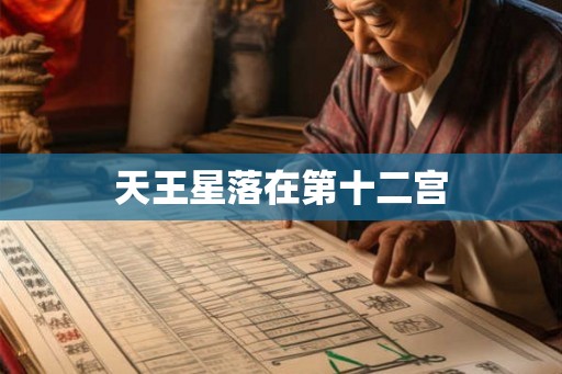 天王星落在第十二宫