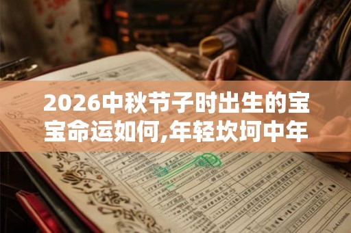2026中秋节子时出生的宝宝命运如何,年轻坎坷中年转运