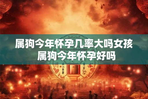 属狗今年怀孕几率大吗女孩  属狗今年怀孕好吗