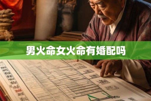 男火命女火命有婚配吗