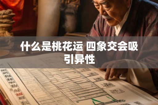 什么是桃花运 四象交会吸引异性 什么是桃花运 四象交会吸引异性