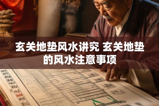 玄关地垫风水讲究 玄关地垫的风水注意事项