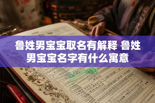 鲁姓男宝宝取名有解释 鲁姓男宝宝名字有什么寓意