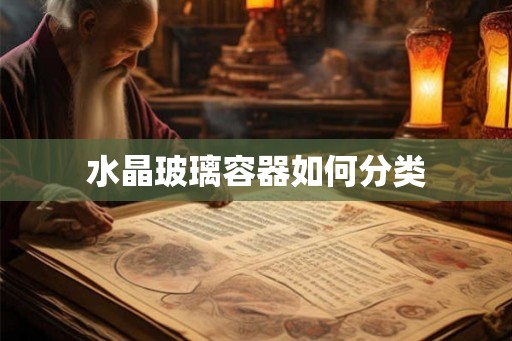 水晶玻璃容器如何分类