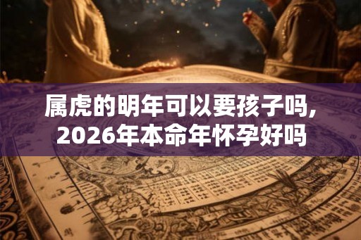属虎的明年可以要孩子吗,2026年本命年怀孕好吗