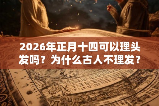 2026年正月十四可以理头发吗?为什么古人不理发? 2026年正月十四可以理头发吗?为什么古人不理发?