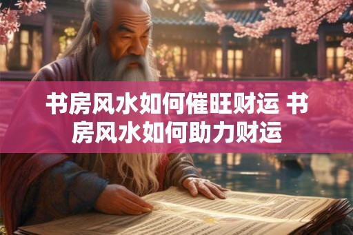 书房风水如何催旺财运 书房风水如何助力财运