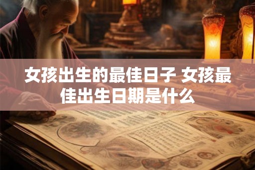女孩出生的最佳日子 女孩最佳出生日期是什么