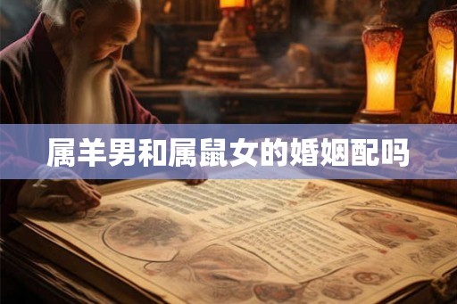 属羊男和属鼠女的婚姻配吗