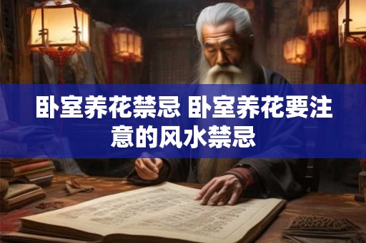 卧室养花禁忌 卧室养花要注意的风水禁忌