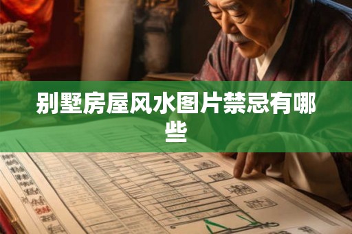 别墅房屋风水图片禁忌有哪些