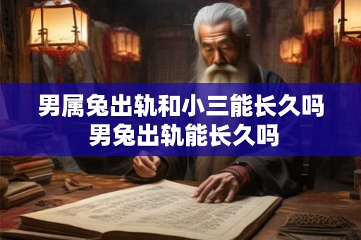 男属兔出轨和小三能长久吗 男兔出轨能长久吗