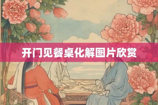 开门见餐桌化解图片欣赏 开门见餐桌化解图片欣赏