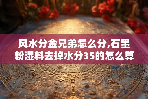 风水分金兄弟怎么分,石墨粉湿料去掉水分35的怎么算产量